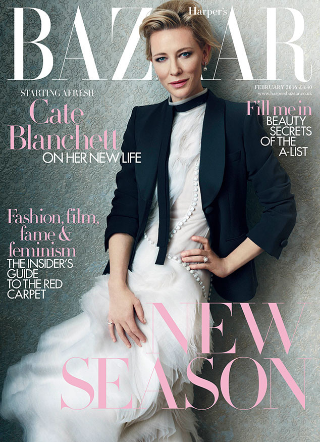 Cate Blanchett, Harper's Bazaar UK Cate Blanchett, Harper's Bazaar UK